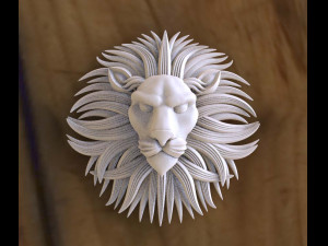 lion Modèle 3D