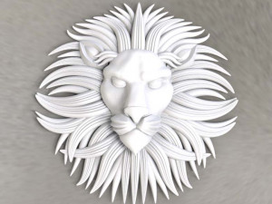 lion Modèle 3D