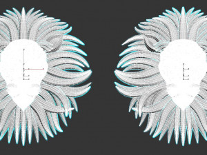 lion Modèle 3D