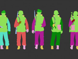 german soldiers Model 3D