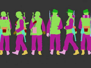 german soldiers 3D Model