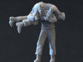 german soldier 3D-printmodel