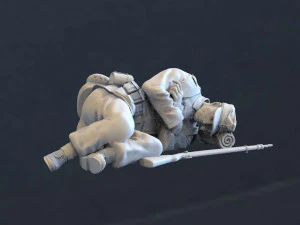 Alman askeri 3D Baskı Modeli