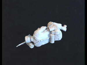 german soldier 3D 打印模型