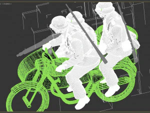 German motorcycle team 3D Print Model