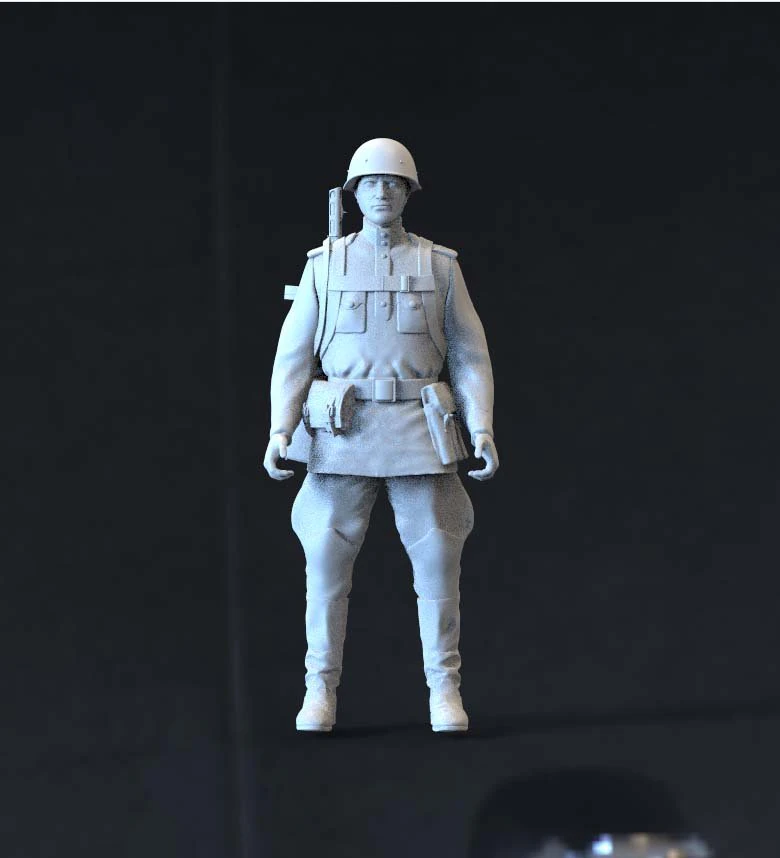 soviet soldiers 3D Print Model .c4d .max .obj .3ds .fbx .stl .blend 