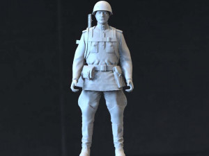 soviet soldiers 3D Print Model
