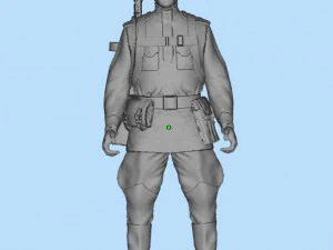 soviet soldiers 3D Print Model