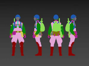 soviet soldiers 3D Print Model