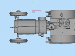 Tractor 3D-Modell