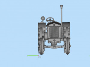 Tractor 3D-Modell