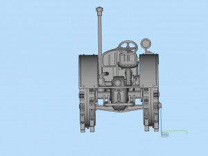 Tractor 3D-Modell