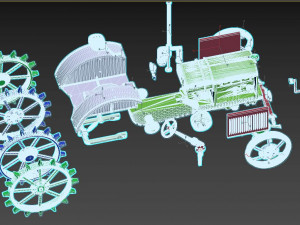 Tractor 3D-Modell