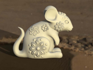 mouse Modelo de impresión 3D