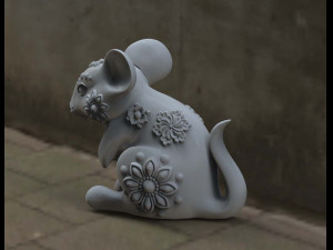 mouse 3D Print Model