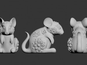 mouse 3D Print Model