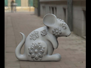 mouse 3D Print Model