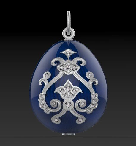 easter egg faberge 3D Print Model .c4d .max .obj .3ds .fbx .stl .blend 