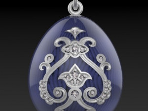 easter egg faberge 3D 프린트 모델