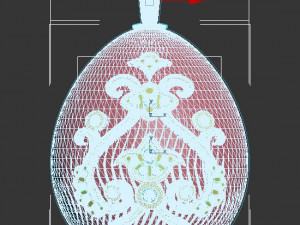 easter egg faberge 3D 프린트 모델