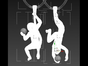 earrings 3Dプリントモデル