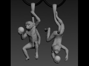 earrings 3Dプリントモデル