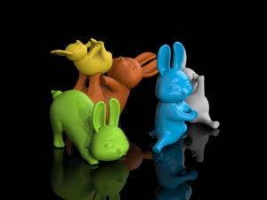 hares 3D Model
