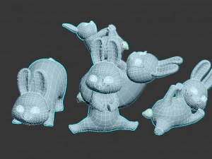 hares 3D Model