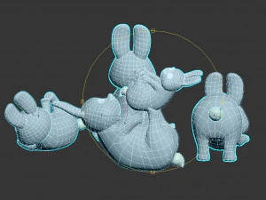 hares 3D Model