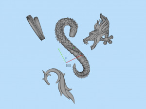 carrera y carrera pendant 3D Baskı Modeli