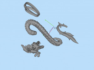 carrera y carrera pendant 3D Baskı Modeli