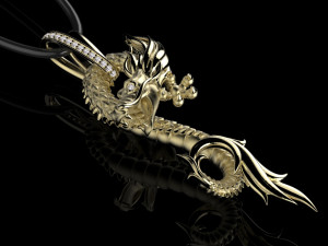 carrera y carrera pendant 3D Baskı Modeli
