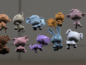 Toy animal 3D Model