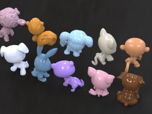 toy animal Modello 3D