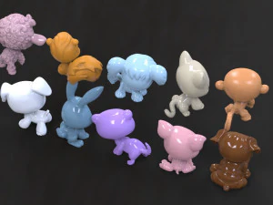 Toy animal 3D Model