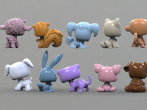 toy animal Modello 3D