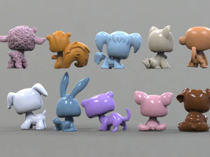 Toy animal 3D Model