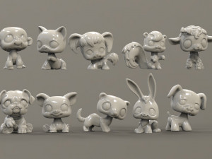 toy animal Modello 3D