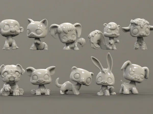 Toy animal 3D Model