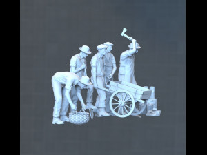 working people Modelo de Impressão 3D