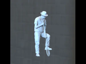 Working people 3D Print Model