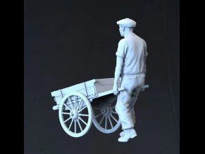 Working people 3D Print Model