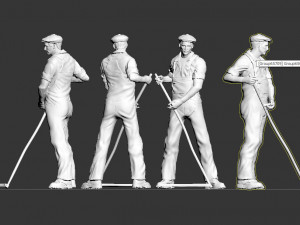 working people Modelo de Impressão 3D
