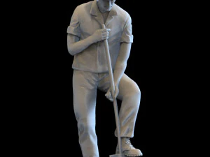 Working people 3D Print Model