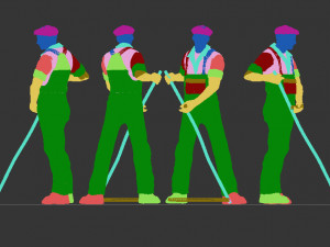 working people Modelo de Impressão 3D