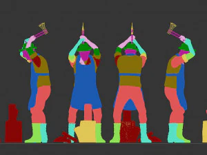 woodcutter 3D Print Model