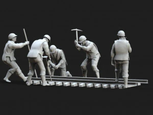 Reparaci&oacute;n de ferrocarril Modelo de impresión 3D