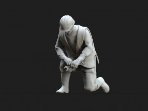 repair railway 3D-printmodel