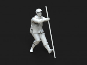 worker 3D Print Model