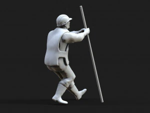 worker 3D Print Model